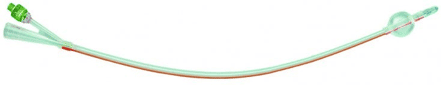 Safety Catetere Foley Catetere Silicone 2 Vie CH16 Lungo Termine e Biocompatibile 1 pezzo