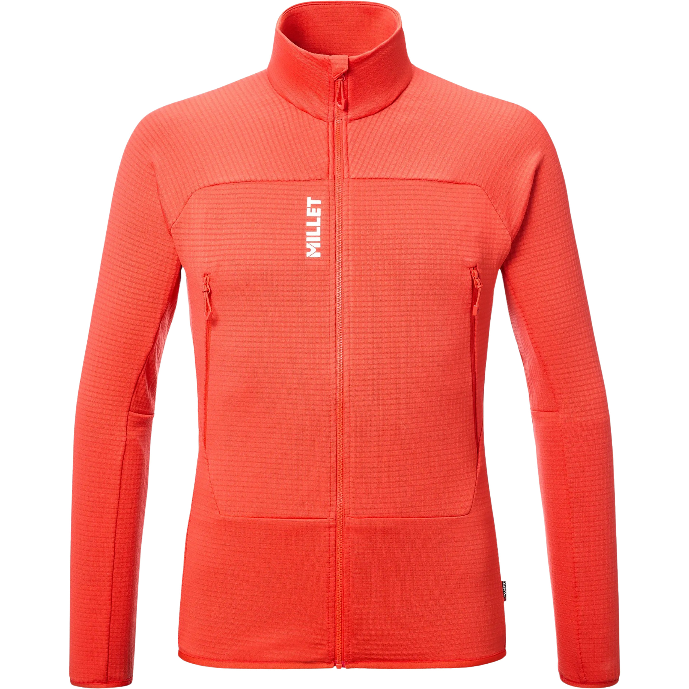 Millet Fusion Grid Herren Fleecejacke rot Größe M Alpinklettern | Bergsteigen | Hochtour Elastisch Polartec