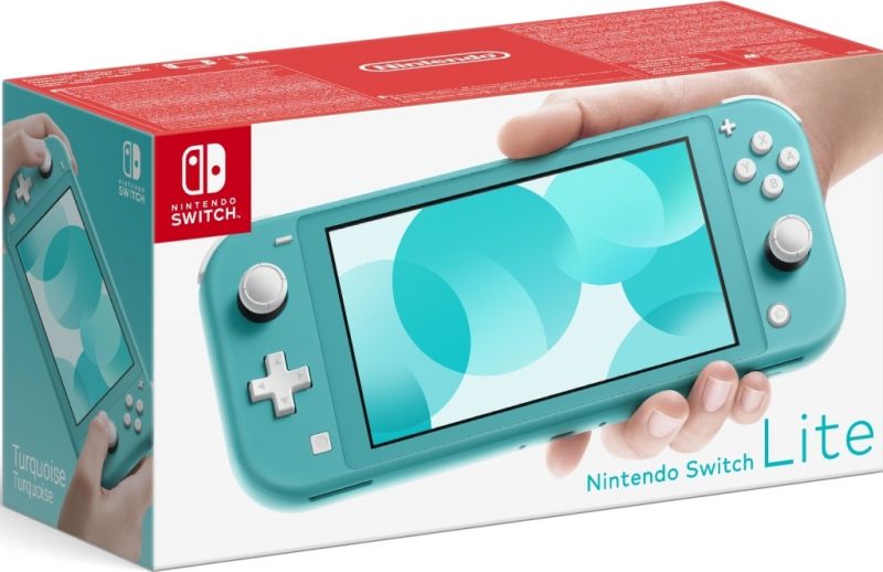 Nintendo Switch Lite Console Turquoise-Standaard (Switch) Gebruikt