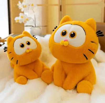 Inspire Essentials Garfield Plush Pillow Toy Soft Cartoon Cat Cushion For Kids & Cozy Cuddles 20cm