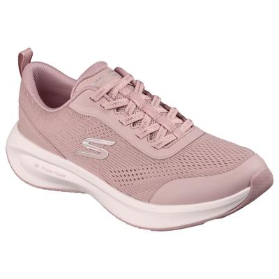Sneaker SKECHERS "SKECHERS PLUSH FOAM", Damen, Gr. 37, Textil, rosa (mauve), Schuhe Sneaker, Freizeitschuh, Halbschuh mit weicher Innensohle, vegane Verarbeitung