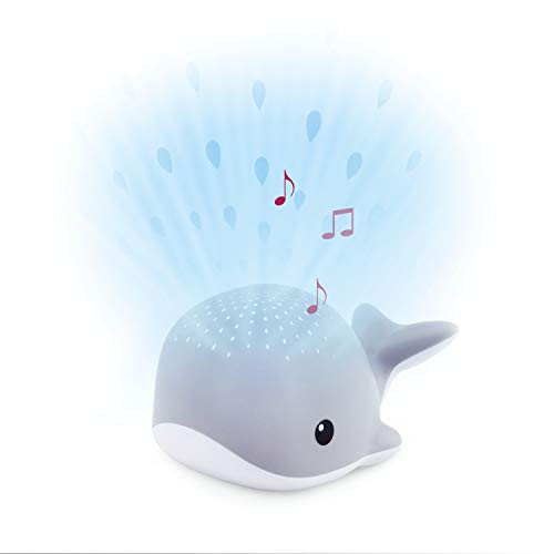 ZAZU Wally The Whale Projector - Babylichtprojector met rustgevende melodieën, huilsensor en automatische uitschakeling