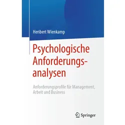 Psychologische Anforderungsanalysen, Fachbücher von Heribert Wienkamp