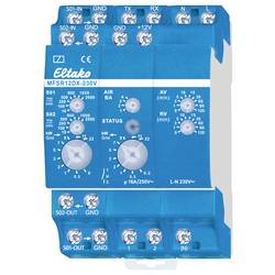 Eltako 22100530 MFSR12DX-230V Multifunktions-Strom-Relais Multifunktional 230 V/AC 1 St. Zeitbereich: 0.1 - 14400 s 1 Schließer Piece