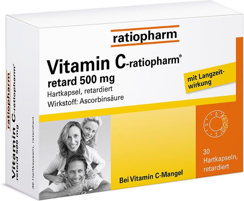 Vitamin C-ratiopharm® retard 500 mg Kapseln