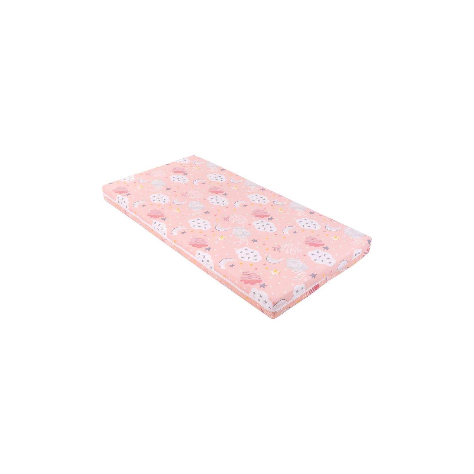 Kikkaboo Babybett Matratze Fantasia Plus 120 x 60cm Reißverschluss Baumwollbezug orange