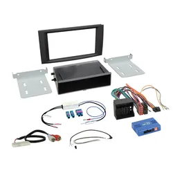  2-DIN Kit mit Fach VW T5 2003-2015/Touareg 2003-2010 LFB 