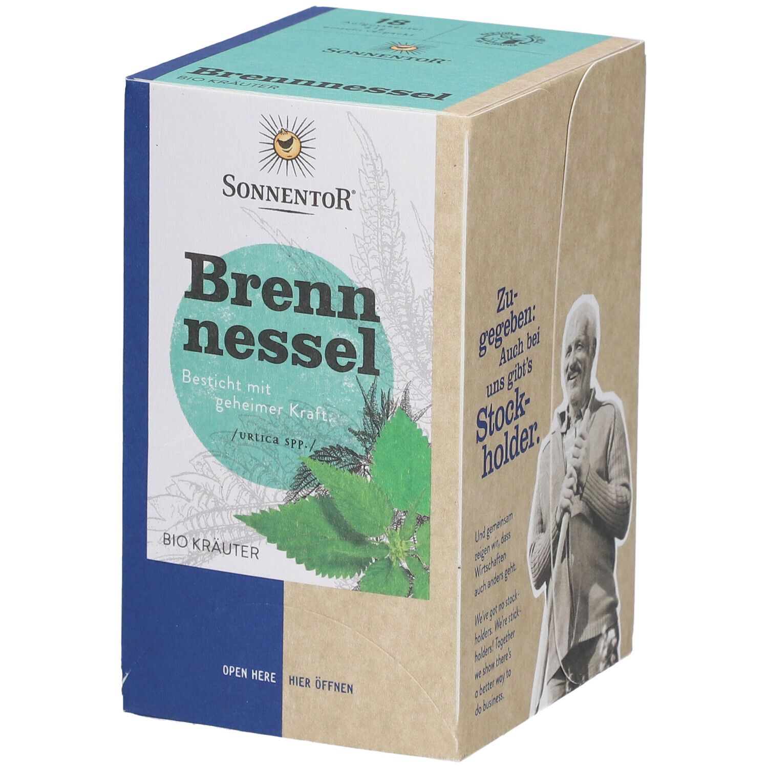 Sonnentor TEE Brennnessel Bio 18 St Filterbeutel