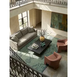 Wollteppich Kurzflor Entenei-Blau 200 x 290 cm - TINGIR   Kadima