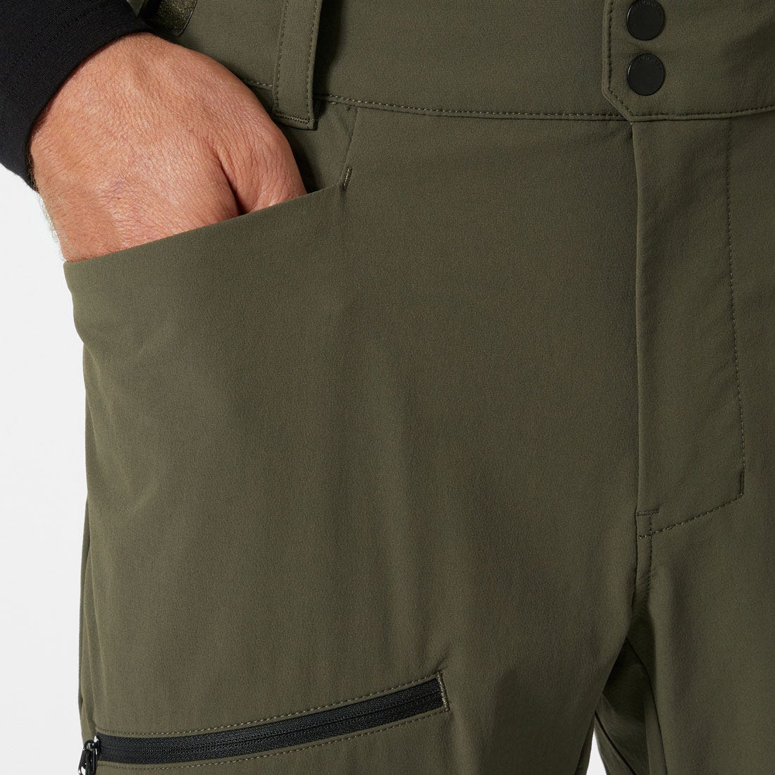 Helly Hansen Men's Blaze Softshell Trousers - Green - XL
