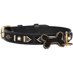 Kampuni Hundehalsbånd Skinny Swahili large, 61x2,1 cm (Hund), Halsband + Leine