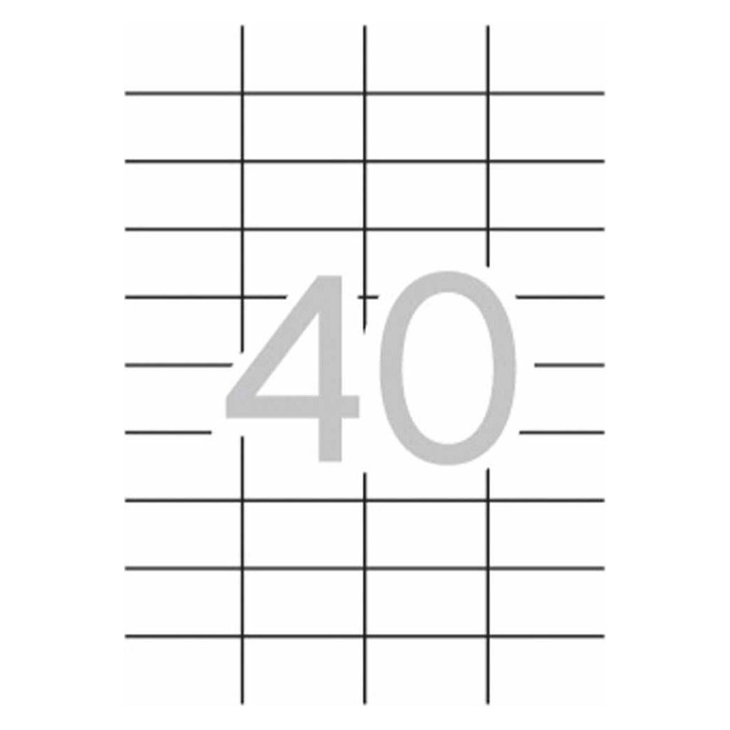 Apli Etiketten weiss 52,5X29,7 100 Blatt (1286)