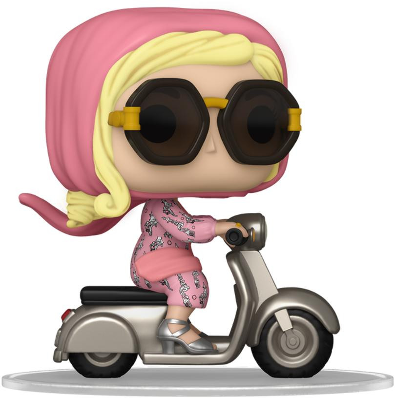 Funko POP! Rides vinyl figuur The White Lotus Tanya op scooter, 15 cm