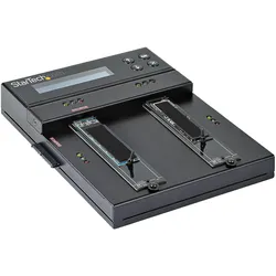 StarTech com Selbständiger M.2 SATA & M.2 NVMe Duplikator und Löscher - SATA/SSD Festplatten klo, SSD + Festplatte Zubehör