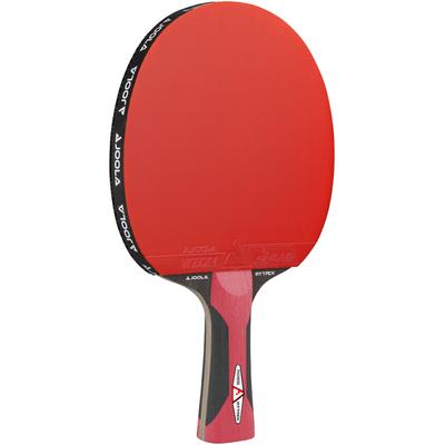 Tischtennisschläger JOOLA "Rosskopf Attack", rot (rot, schwarz), TischtennisschlägerB:154mm L:256mm T:14mm, B:154mm L:256mm T:14mm