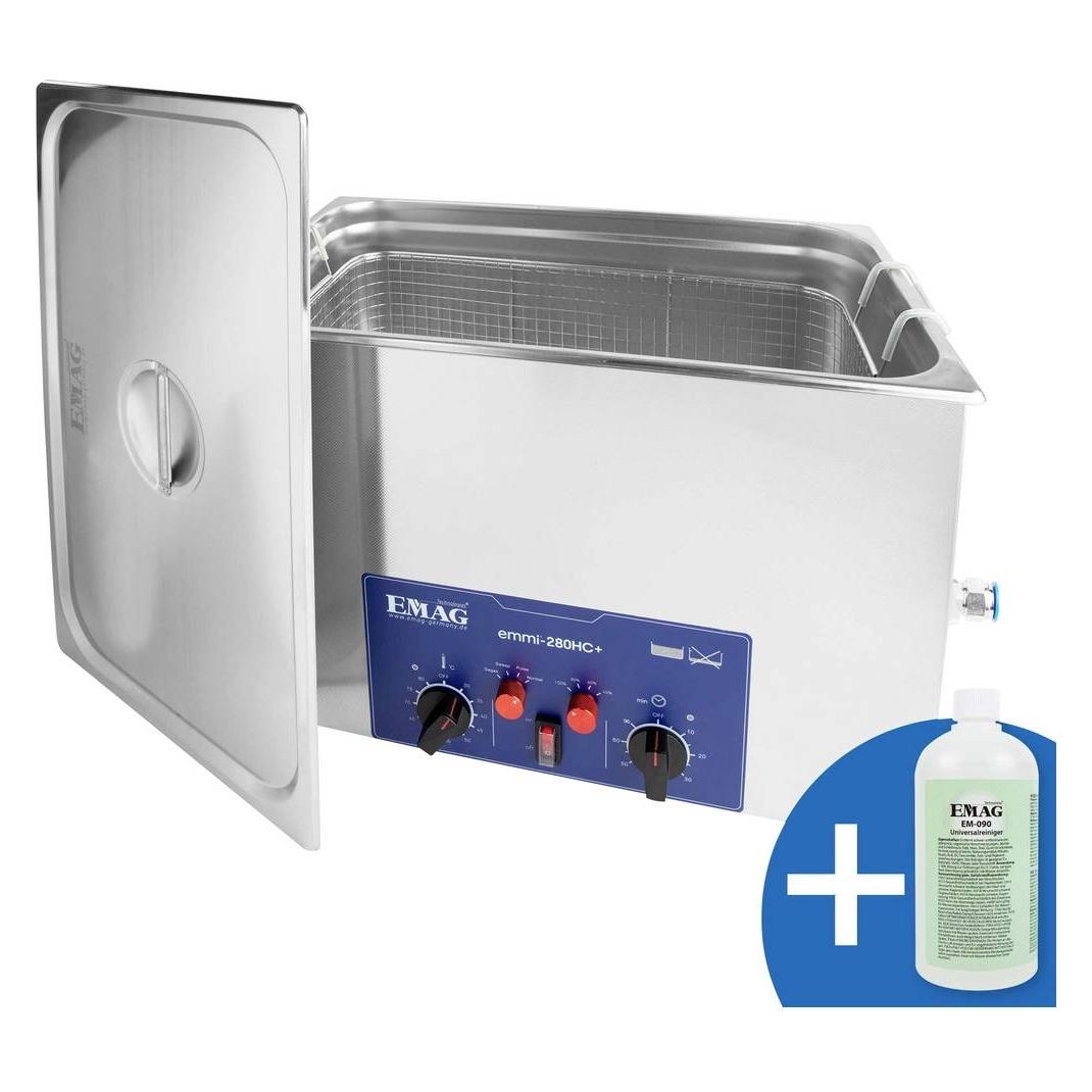 Emag Emmi 280HC Plus Ultraschallreiniger Universal 640 W 32 l mit Heizung (40 kHz) (18054)
