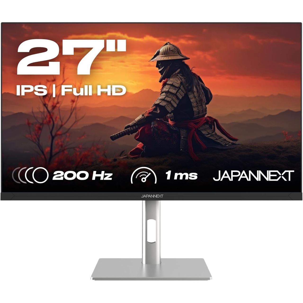 27" (68,58cm) JAPANNEXT JN-27IPS4FLWQHDR-HSP schwarz 1920x1080 1x DisplayPort 1.2 / 2xHDMI 2.0