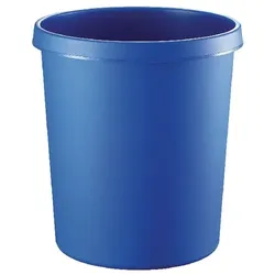 helit Papierkorb Polyethylen Blau 41 cm