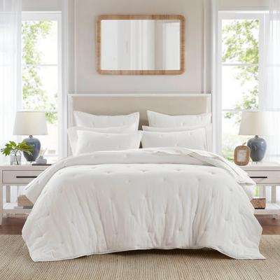 Harbor House Breeze Cotton Gauze Embroidered Quilt Set