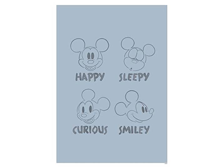 Komar Wandbild - Mickey Blue Emotions - Größe: 50 x 70 cm - Disney, Poster, Kinderzimmer