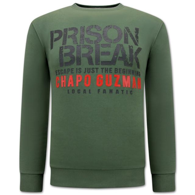 Local Fanatic Chapo guzman prison break sweater
