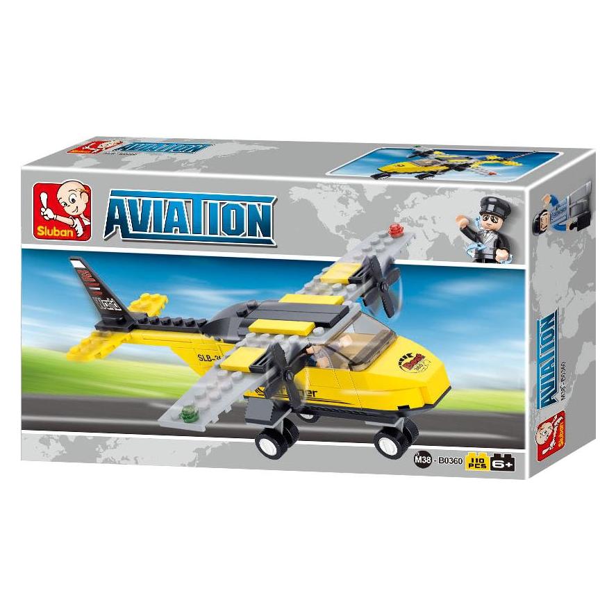 Sluban Aviation - Large Passenger Plane (463 Pieces) (36933417)