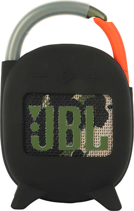 INF Siliconen beschermhoes voor JBL CLIP4 Bluetooth-luidspreker zwart
