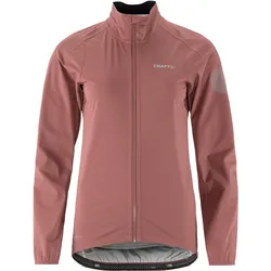 Craft, Damen, Velojacke, Women's ADV Endur Hydro Jacket (XS), Braun, Rot, XS