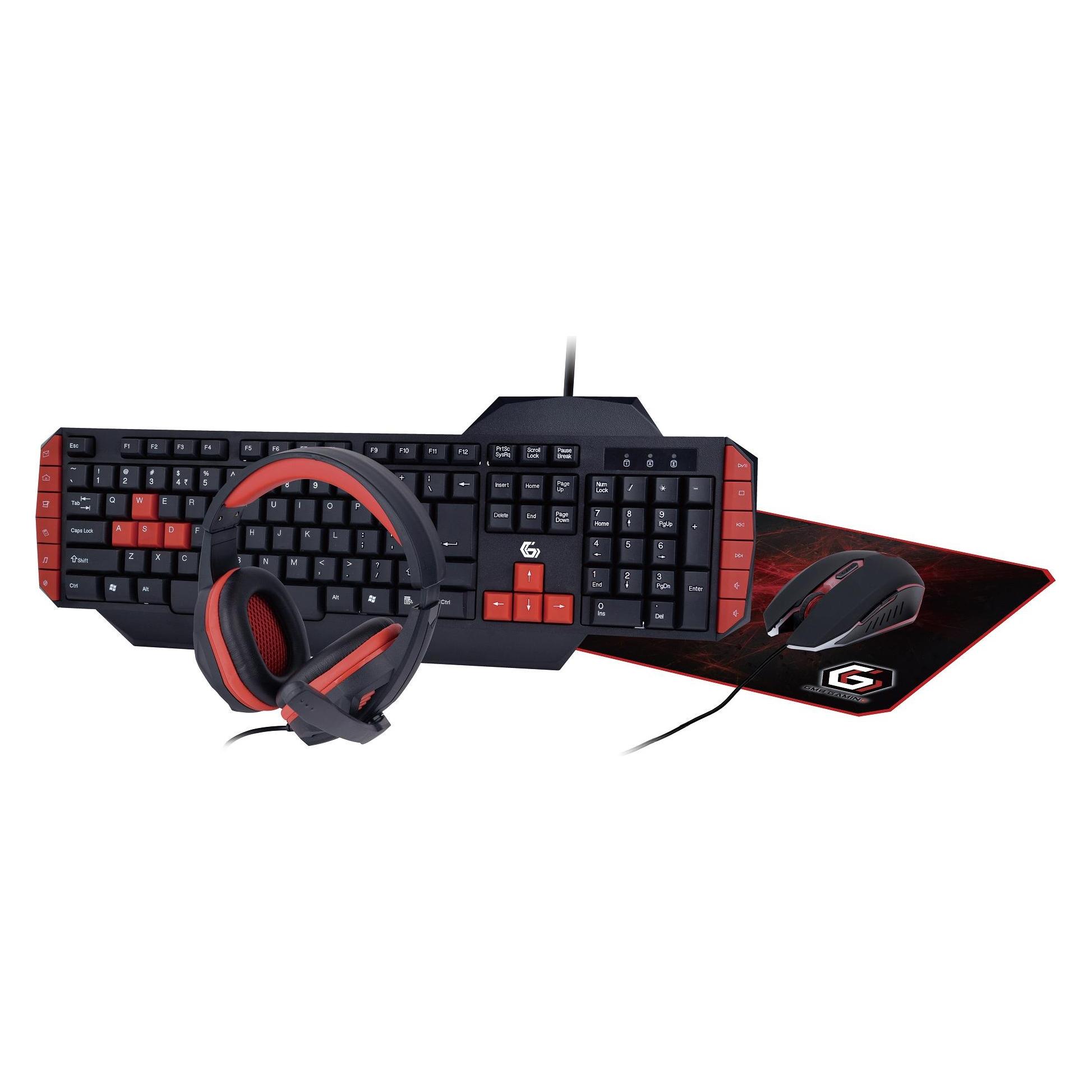 Gembird GGS-UMG4-02 Tastatur USB QWERTY US Englisch (US, Kabelgebunden) (GGS-UMG4-02)