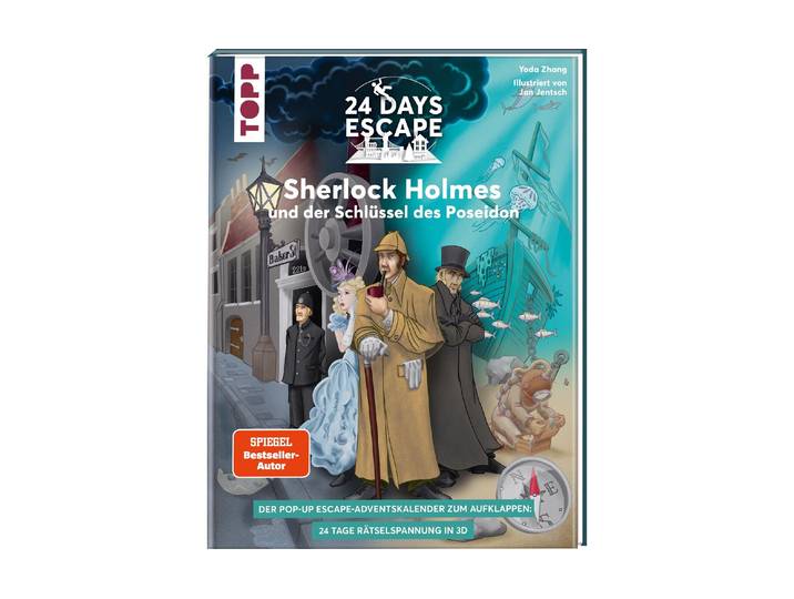 Adventskalender FRECH VERLAG Adventskalender 24 Days Escape , weiß, neutral, Adventskalender, Adventskalender