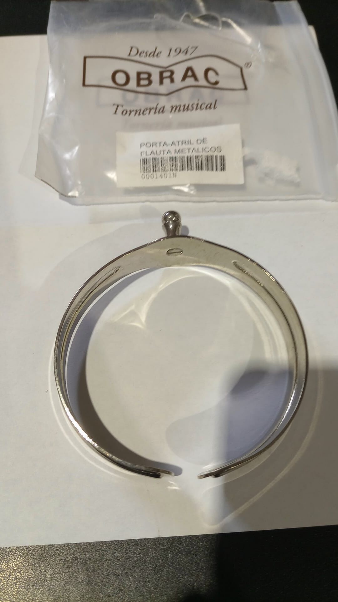 Obrac PORTA ATRIL DE FLAUTA METALICOS