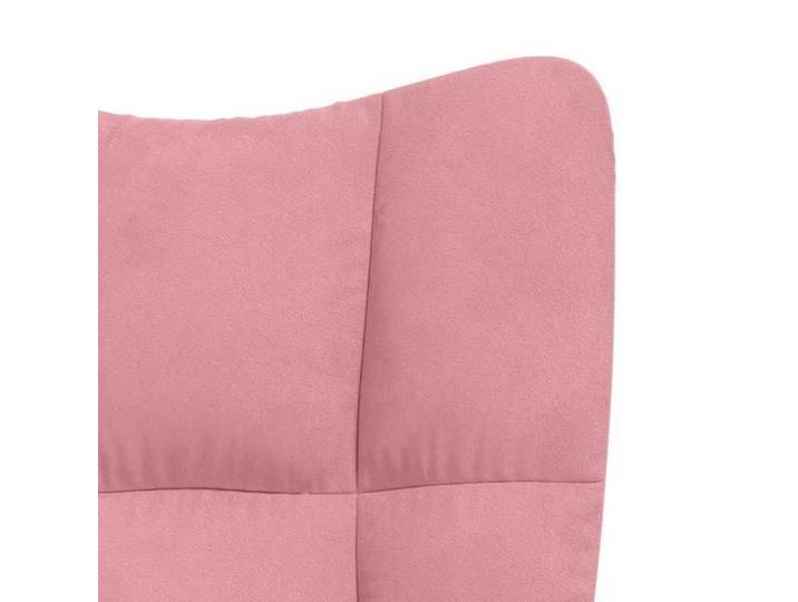 Elégant Siège relax/Chaise de salon Rose - Chaise de relaxation Rose Velours PRO2488327822232