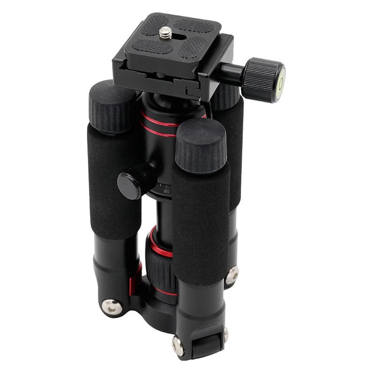 Caruba Compactstar 51 Tafelstatief (Zwart / Rood) (Metall) (D122632)