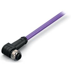 WAGO 756-1402/060-020 Sensor-/Aktor-Datensteckverbinder, konfektioniert M5 Buchse, gewinkelt 2.00 m Polzahl Sensoren: 5 1 St.