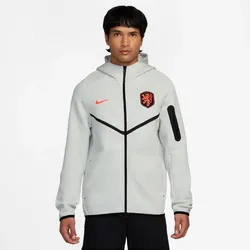 NIKE Niederlande Tech Fleece Windrunnner Kapuzenjacke WM 2026 Herren 025 - photon dust/hyper crimson 3XL