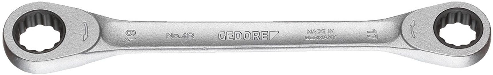 Gedore 4 R 8X9 Doppel-Ringratschenschlüssel 8x9 mm (2306719)
