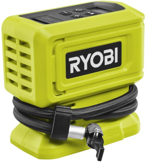 Ryobi RPI 18-0 - Compresseur portable à batterie - 18V - SANS BATTERIE NI CHARGEUR