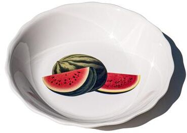 "Abode Homewares Fruitstand Melamine Serving Bowl - Multicolor - 13.9"""