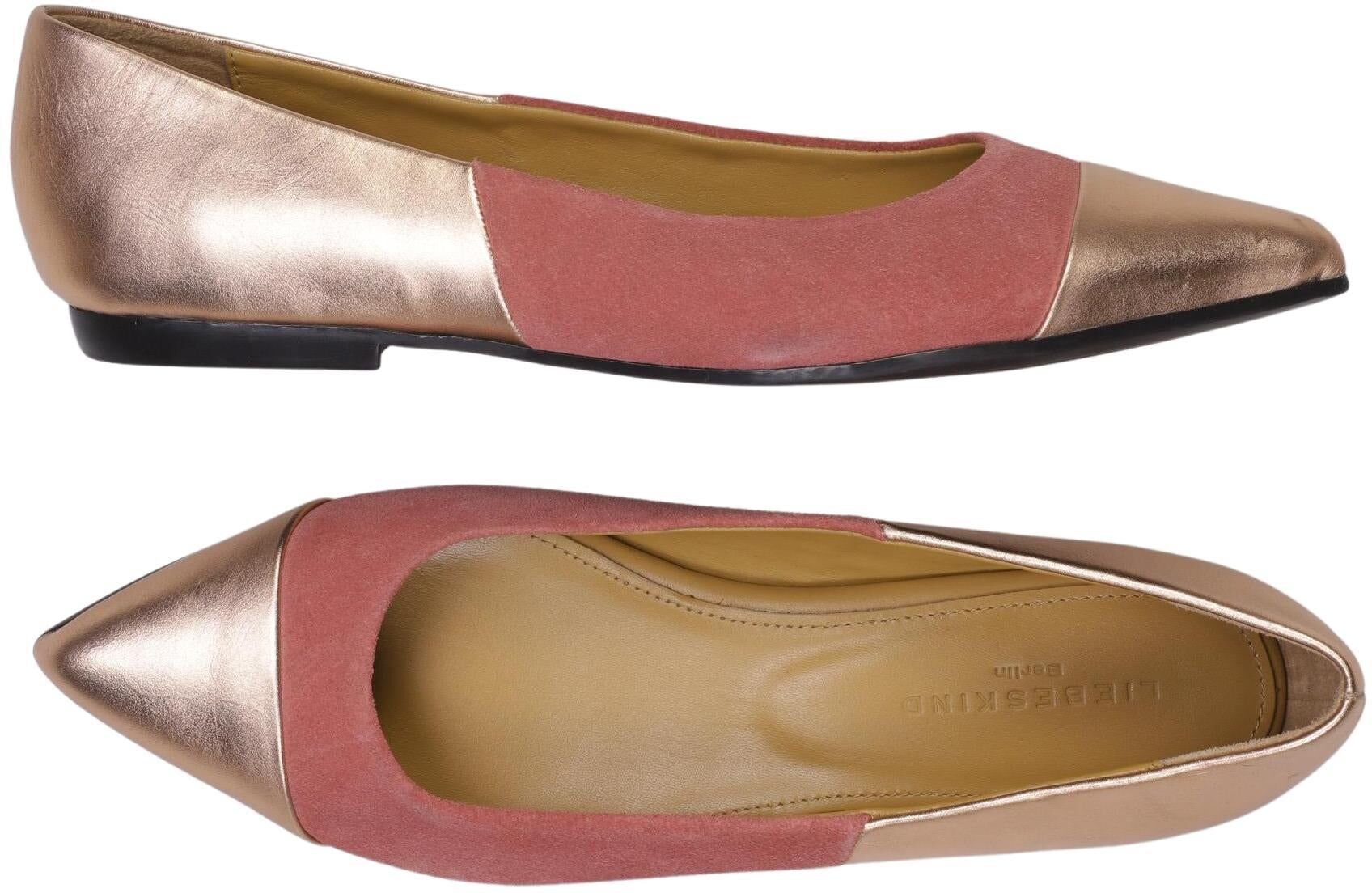 Liebeskind Berlin Damen Ballerina, Mehrfarbig, Gr. EU 41, kein / Etikett - Second Hand