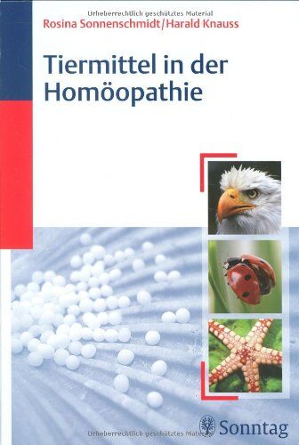Rosina Sonnenschmidt - Tiermittel in der Homöopathie - Preis vom 30.09.2026 09:01:18 h