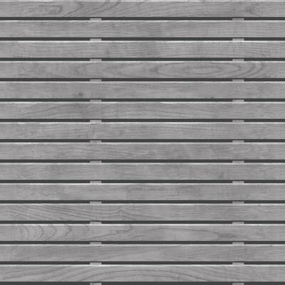"Veer Decor Horizontal Wood Slate Wallpaper - Roll 20.86""x33ft"