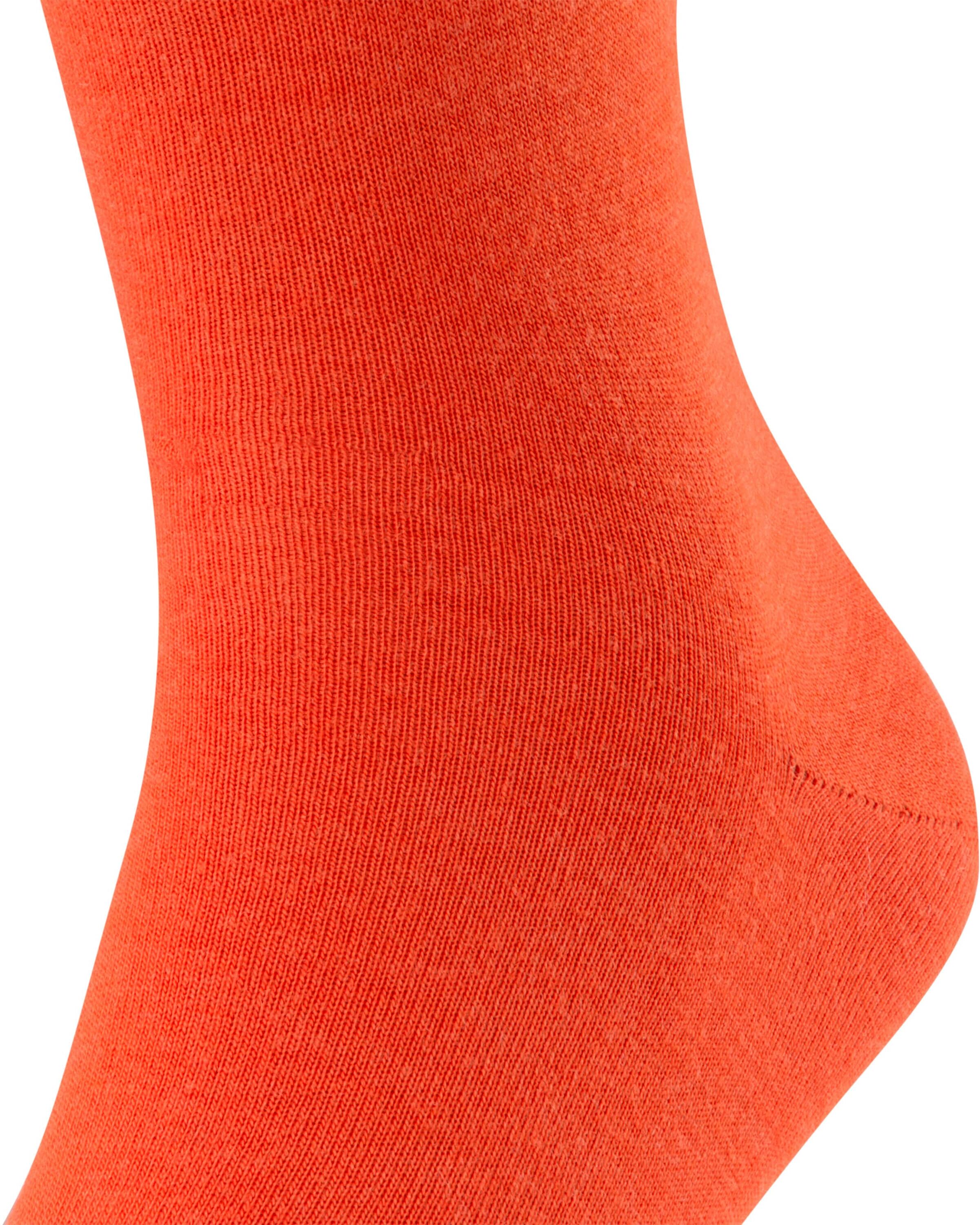 Socken FALKE "Airport", Herren, Gr. 43-44, orange, Baumwolle, Elasthan, Polyamid, Schurwolle, normal, Socken Socken, klimaregulierend durch Schurwolle, atmungsaktiv, geruchshemmend orange 43-44