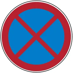 Brady, Sicherheitskennzeichnung, PIC 226-DIA 315-B7527, Verbotsschilder - Absolutes Halteverbot