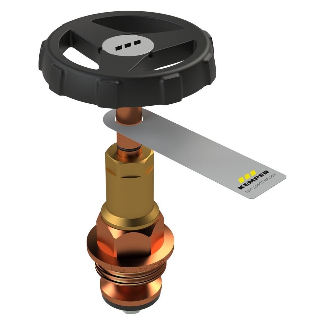 Kemper Gebr. GmbH + Co. KG Absperr-Oberteil, RG EPDM-Sitzdichtung für DN40 (E010117302040KP)