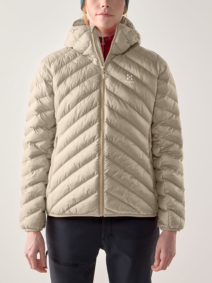 Haglöfs Winterjacke "Särna Mimic" in Beige - M