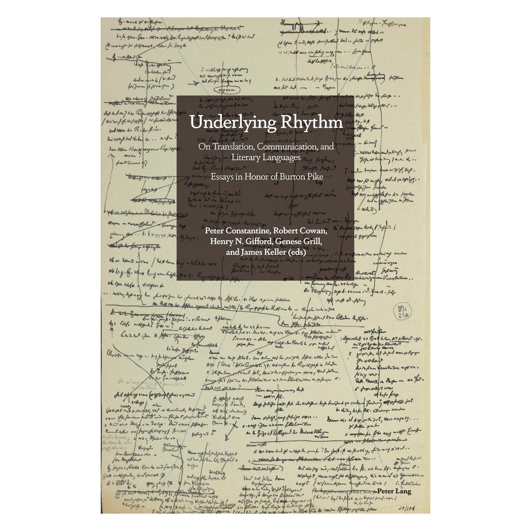 Peter Lang Underlying Rhythm (Englisch, Softcover, Genese Grill, Henry Gifford, James Keller, Peter Constantine, Robert Cowan) (54545820)