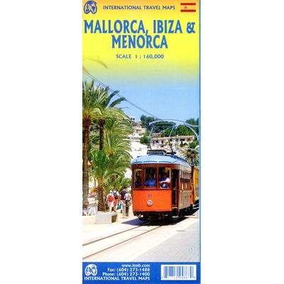 Mallorca, Ibiza, Menorca, Karte von , International Travel Maps, 978-1-77129-486-7