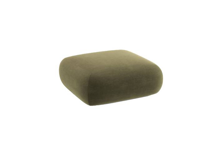 Design Sitzpouf „Nolio“ Samt Hellgrün 100 x 100 cm chosen by Bloomingloft