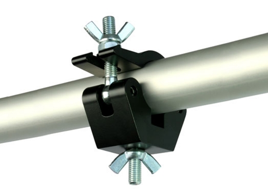Doughty T57201 Standard Half Coupler (48-51mm), SCHWARZ