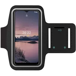 SmartFitness Nokia G21 Handy Sport Armband, Smartphone Sportarmband, Schwarz